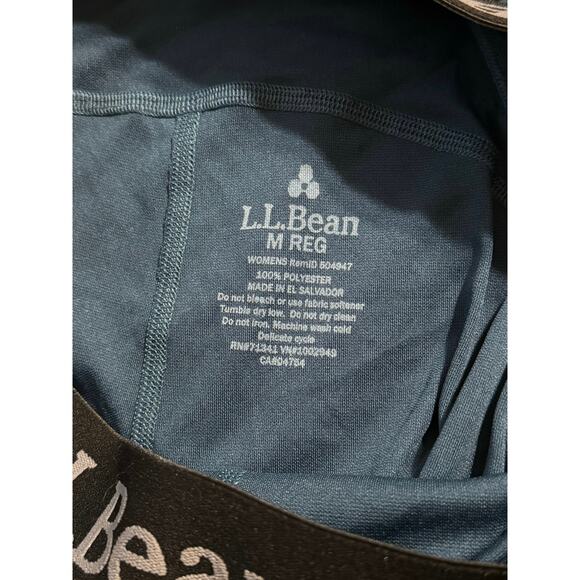 Women's L.L.Bean Lightweight Base Layer Pants Blue Size M - Picture 3 of 3